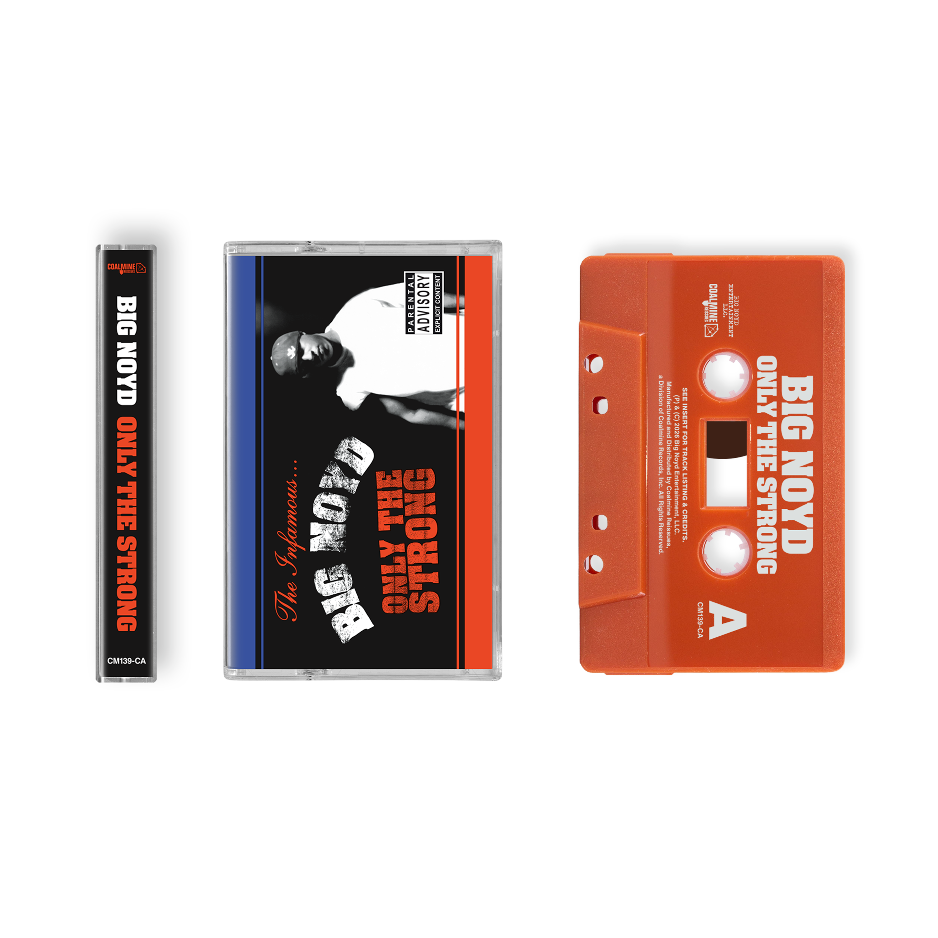Only The Strong (Brick Orange Cassette) – Big Noyd Entertainment