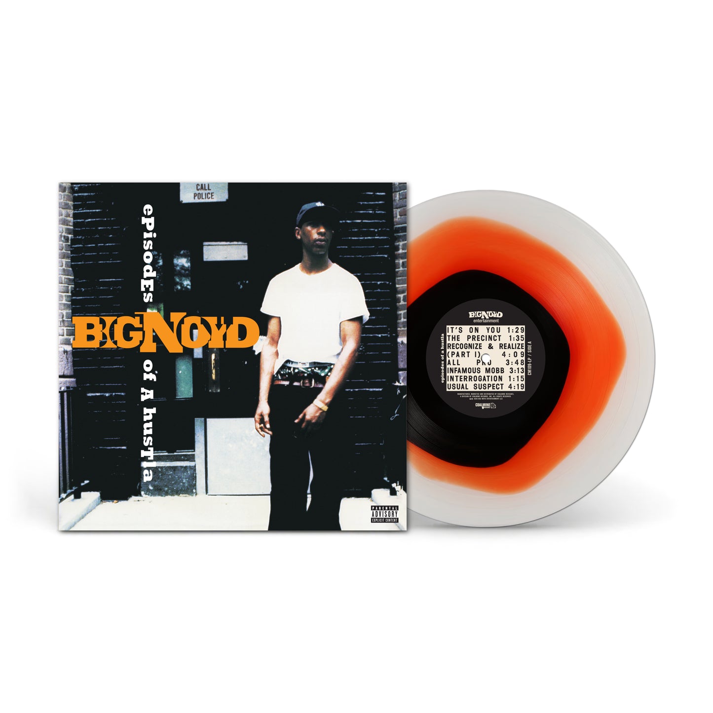 Episodes Of A Hustla (Black w/ Orange & Frosted White Color-In-Color)