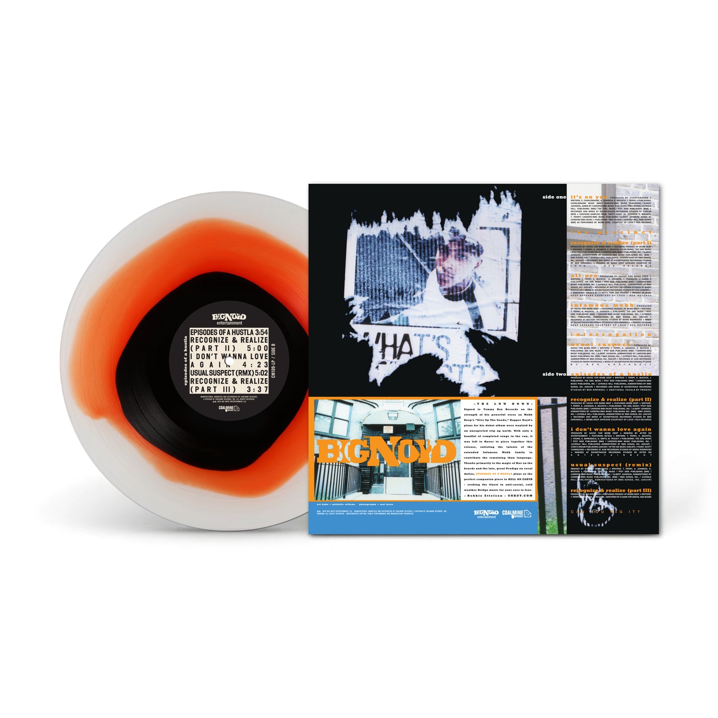 Episodes Of A Hustla (Black w/ Orange & Frosted White Color-In-Color)